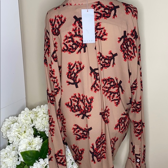 MARNI Viscose Coral Sable Top - Picture 3 of 13